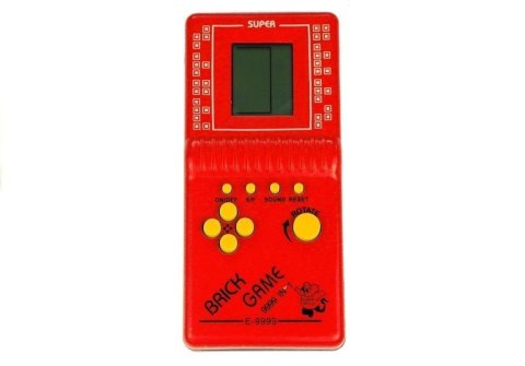 Gra Elektroniczna Tetris Kieszonkowa Czerwona Gra Elektroniczna Tetris Kieszonkowa Czerwona