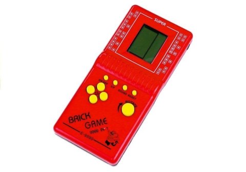 Gra Elektroniczna Tetris Kieszonkowa Czerwona Gra Elektroniczna Tetris Kieszonkowa Czerwona