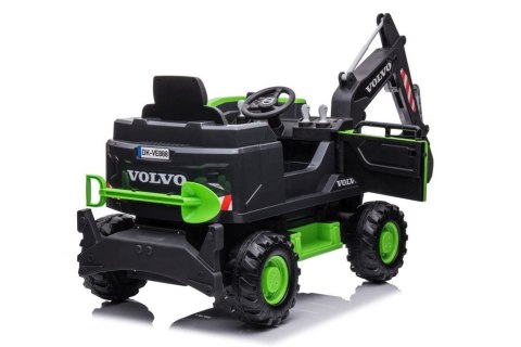 Koparka Na Akumulator Volvo DK-VE888 Zielona Koparka Na Akumulator Volvo DK-VE888 Zielona