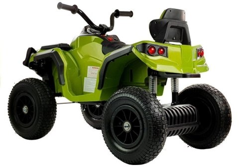 Quad na Akumulator BDM0906 Pompowane Koła Zielony Quad na Akumulator BDM0906 Pompowane Koła Zielony