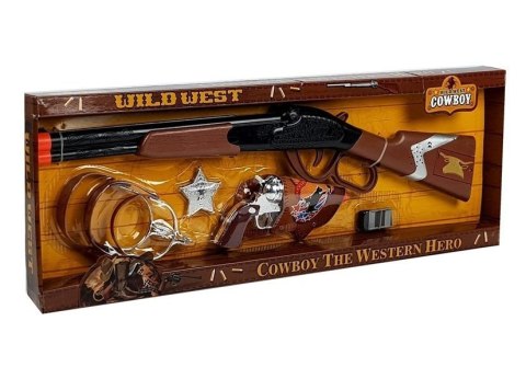 Zestaw Kowboja Kowbojski Pistolet + Akcesoria Zestaw Kowboja Kowbojski Pistolet + Akcesoria