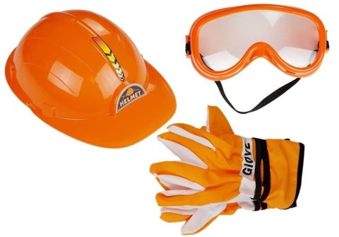 Zestaw Majsterkowicza Piła Rękawice Kask Okulary? Zestaw Majsterkowicza Piła Rękawice Kask Okulary?