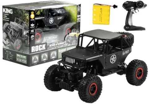 Auto Zdalnie Sterowane Jeep R/C 1:18 Czarne Auto Zdalnie Sterowane Jeep R/C 1:18 Czarne