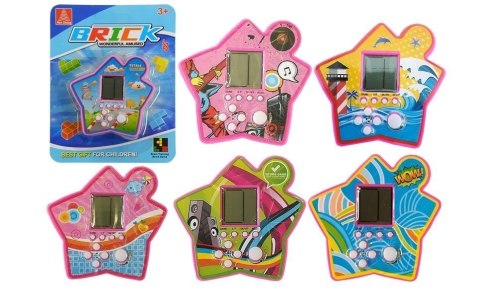 Gra Elektroniczna Kieszonkowa Tetris Gwiazdka Fioletowy Gra Elektroniczna Kieszonkowa Tetris Gwiazdka Fioletowy