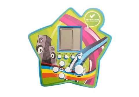 Gra Elektroniczna Kieszonkowa Tetris Gwiazdka Niebieski Gra Elektroniczna Kieszonkowa Tetris Gwiazdka Niebieski