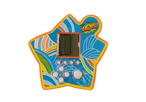 Gra Elektroniczna Kieszonkowa Tetris Gwiazdka Pomarańczowy Gra Elektroniczna Kieszonkowa Tetris Gwiazdka Pomarańczowy