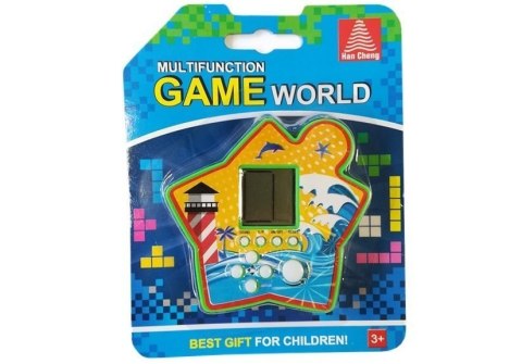 Gra Elektroniczna Kieszonkowa Tetris Gwiazdka Zielony Gra Elektroniczna Kieszonkowa Tetris Gwiazdka Zielony