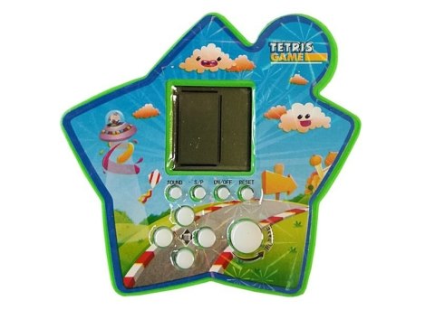 Gra Elektroniczna Kieszonkowa Tetris Gwiazdka Zielony Gra Elektroniczna Kieszonkowa Tetris Gwiazdka Zielony