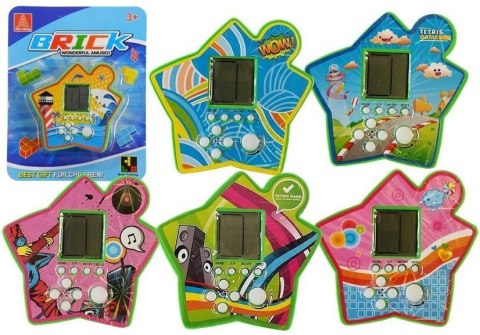 Gra Elektroniczna Kieszonkowa Tetris Gwiazdka Zielony Gra Elektroniczna Kieszonkowa Tetris Gwiazdka Zielony