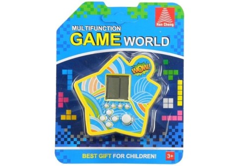 Gra Elektroniczna Kieszonkowa Tetris Gwiazdka Żółty Gra Elektroniczna Kieszonkowa Tetris Gwiazdka Żółty