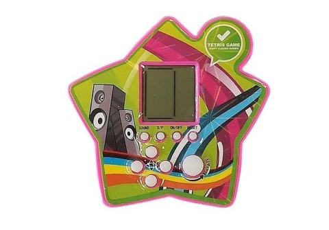 Gra Elektroniczna Kieszonkowa Tetris Różowy Gra Elektroniczna Kieszonkowa Tetris Różowy