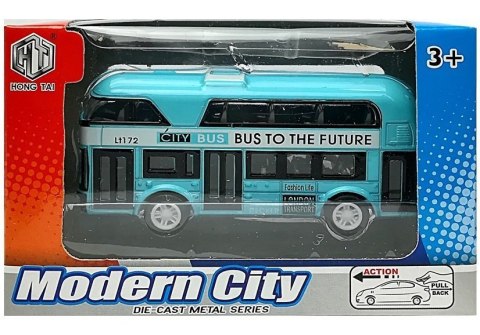 Piętrowy Autobus Napęd Naciągowy 4 Kolorów Piętrowy Autobus Napęd Naciągowy 4 Kolorów