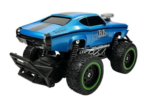 Auto Zdalnie Sterowane R/C 6.5 km/h Wysokie Koła Niebieskie Auto Zdalnie Sterowane R/C 6.5 km/h Wysokie Koła Niebieskie