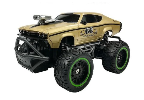 Auto Zdalnie Sterowane R/C 6.5 km/h Wysokie Koła Złoty Auto Zdalnie Sterowane R/C 6.5 km/h Wysokie Koła Złoty