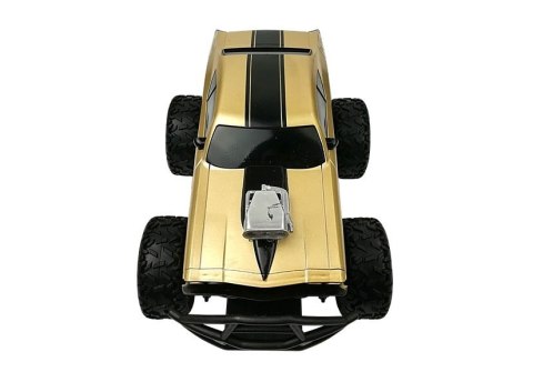 Auto Zdalnie Sterowane R/C 6.5 km/h Wysokie Koła Złoty Auto Zdalnie Sterowane R/C 6.5 km/h Wysokie Koła Złoty
