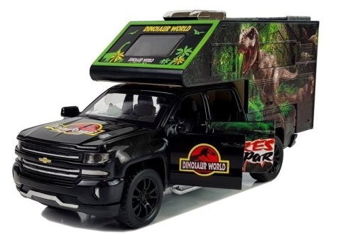 Camper z Dinozaurami 1:32 Czarny Camper z Dinozaurami 1:32 Czarny