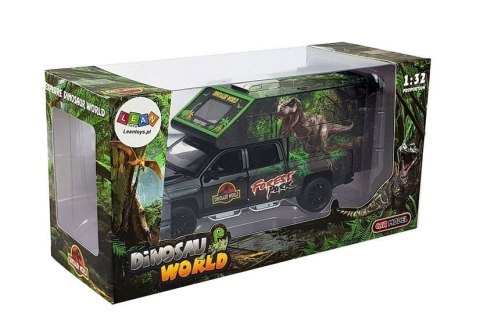 Camper z Dinozaurami 1:32 Czarny Camper z Dinozaurami 1:32 Czarny