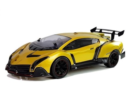 Zdalnie Sterowane Sportowe Autko 1:10 Złote R/C Zdalnie Sterowane Sportowe Autko 1:10 Złote R/C