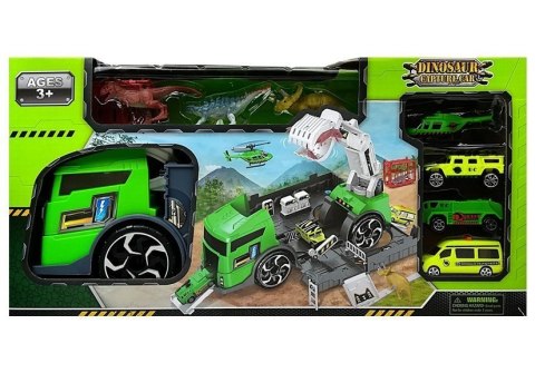 Zestaw Ciężarówka z Dinozaurami Transporter Zestaw Ciężarówka z Dinozaurami Transporter