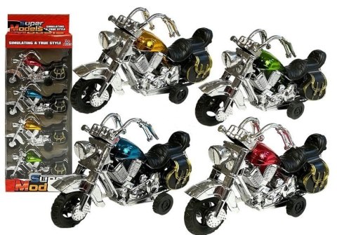 Zestaw Motocykli z Naciągiem 4 sztuki Zestaw Motocykli z Naciągiem 4 sztuki