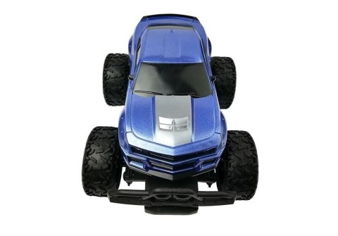 Auto Zdalnie Sterowane R/C 6.5 km/h Wysokie Koła Niebieskie Auto Zdalnie Sterowane R/C 6.5 km/h Wysokie Koła Niebieskie