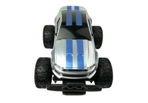 Auto Zdalnie Sterowane R/C 6.5 km/h Wysokie Koła Srebrne Auto Zdalnie Sterowane R/C 6.5 km/h Wysokie Koła Srebrne