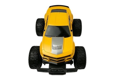 Auto Zdalnie Sterowane R/C 6.5 km/h Wysokie Koła Żółte Auto Zdalnie Sterowane R/C 6.5 km/h Wysokie Koła Żółte