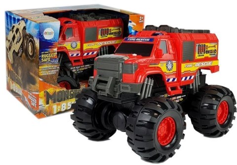 Monster Auto Wóz Strażacki Straż Duże Koła 1:8 40 cm x 30 cm x 35 cm Monster Auto Wóz Strażacki Straż Duże Koła 1:8 40 cm x 30 cm x 35 cm