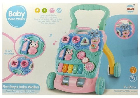Pchacz Edukacyjny dla Niemowlęcia z Pianinkiem Pchacz Edukacyjny dla Niemowlęcia z Pianinkiem