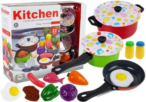 Zestaw Kuchenny Naczynia Kucharz 22 elementów Zestaw Kuchenny Naczynia Kucharz 22 elementów