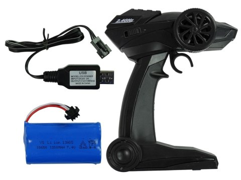 Auto Terenowe Rock Crawler 2.4 GHz Zielone Amortyzatory 4x4 Auto Terenowe Rock Crawler 2.4 GHz Zielone Amortyzatory 4x4