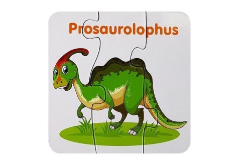 Puzzle Edukacyjne Dinozaury Angielski 10 Połączeń Puzzle Edukacyjne Dinozaury Angielski 10 Połączeń