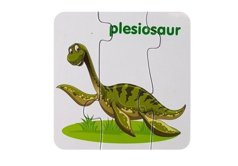 Puzzle Edukacyjne Dinozaury Angielski 10 Połączeń Puzzle Edukacyjne Dinozaury Angielski 10 Połączeń