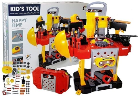 Zestaw Majsterkowicza na baterie 3w1 Walizka Warsztat 85 elementów 56cm Zestaw Majsterkowicza na baterie 3w1 Walizka Warsztat 85 elementów 56cm