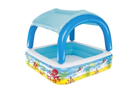 Basen Dmuchany Dla Dzieci Z Daszkiem 140 x 140 x 114 cm Bestway 52192 Basen Dmuchany Dla Dzieci Z Daszkiem 140 x 140 x 114 cm Bestway 52192