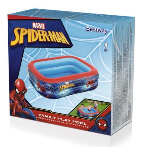 Basen Dmuchany Spider-Man 200x146x48 cm Bestway 98011 Basen Dmuchany Spider-Man 200x146x48 cm Bestway 98011