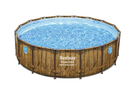 Basen ogrodowy stelażowy 488 x 122 cm Bestway 56725 Basen ogrodowy stelażowy 488 x 122 cm Bestway 56725