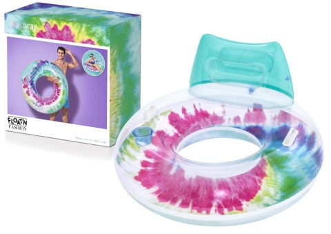 Dmuchane Koło Do Pływania Tie Dye 118 cm Bestway 43637 Dmuchane Koło Do Pływania Tie Dye 118 cm Bestway 43637