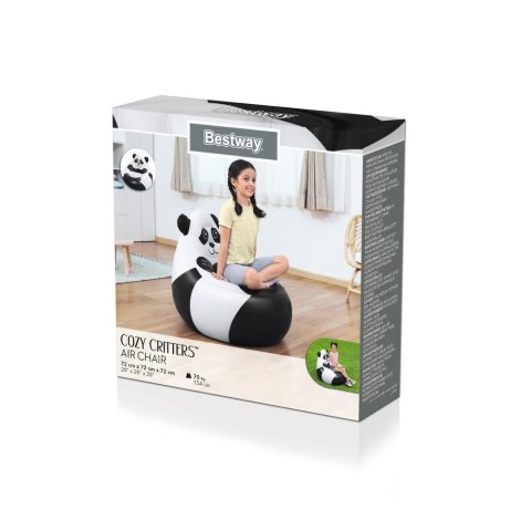 Dmuchany Fotel Panda 72 x 72 x 64 cm Bestway 75116 Dmuchany Fotel Panda 72 x 72 x 64 cm Bestway 75116