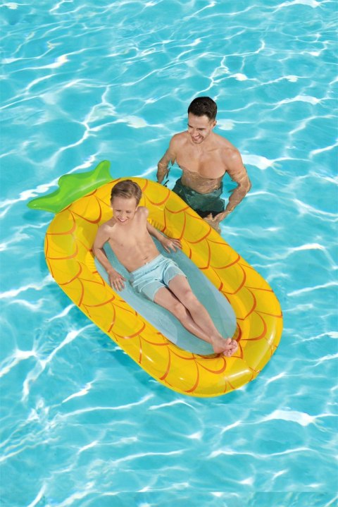 Dmuchany Materac z Siatką Ananas 186 x 112 cm Bestway 43644 Dmuchany Materac z Siatką Ananas 186 x 112 cm Bestway 43644