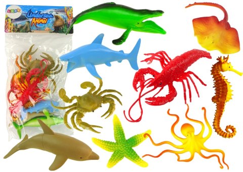 Zestaw Figurek Zwierząt Morskich Ocean 9 Szt. Zestaw Figurek Zwierząt Morskich Ocean 9 Szt.