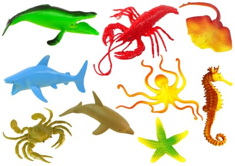 Zestaw Figurek Zwierząt Morskich Ocean 9 Szt. Zestaw Figurek Zwierząt Morskich Ocean 9 Szt.