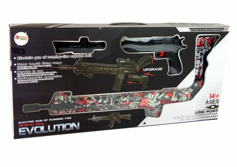Karabin Pistolet na Kulki Wodne Akcesoria Kolorowy Karabin Pistolet na Kulki Wodne Akcesoria Kolorowy