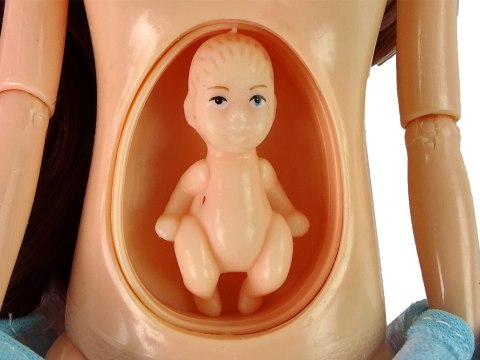 Lalka Dla Dzieci W Ciąży Niebieska Sukienka Lalka Dla Dzieci W Ciąży Niebieska Sukienka