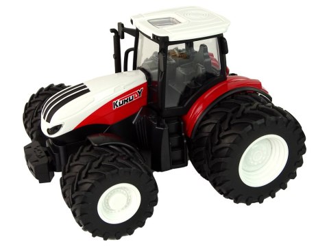 Traktor Zdalnie Sterowany z Przyczepą 1:24 Czerwony Zielony Traktor Zdalnie Sterowany z Przyczepą 1:24 Czerwony Zielony