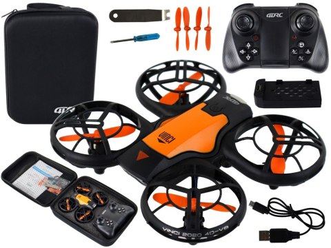Dron Zdalnie Sterowany Światła Pokrowiec Pomarańczowy Dron Zdalnie Sterowany Światła Pokrowiec Pomarańczowy