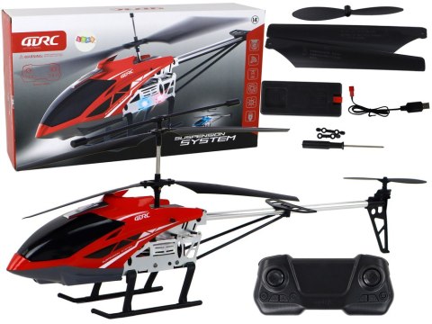 Helikopter RC Śmigłowiec Zdalnie Sterowany Na Pilot 70 cm Czerwony Helikopter RC Śmigłowiec Zdalnie Sterowany Na Pilot 70 cm Czerwony