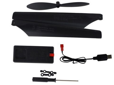 Helikopter RC Śmigłowiec Zdalnie Sterowany Na Pilot 70 cm Czerwony Helikopter RC Śmigłowiec Zdalnie Sterowany Na Pilot 70 cm Czerwony