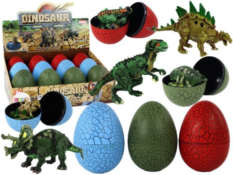 Jajo Figurka Dinozaura 3 Kolory 9cm Jajo Figurka Dinozaura 3 Kolory 9cm
