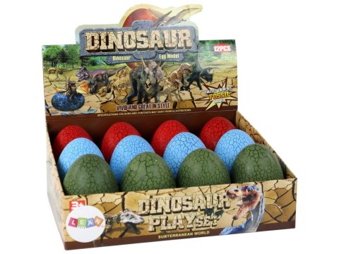 Jajo Figurka Dinozaura 3 Kolory 9cm Jajo Figurka Dinozaura 3 Kolory 9cm